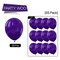 55 pcs 12 Inch Royal Purple Balloons - Latex Balloons for Balloon Garland and Arch, Ideal for Party Decorations, Birthday, Wedding, and Baby Shower